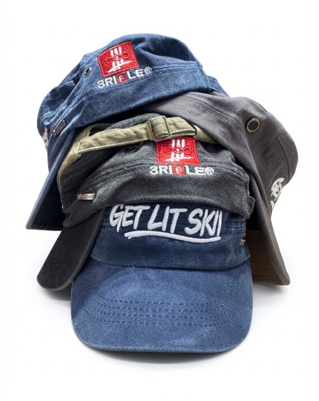 Lowkeyluxe™ Get Lit Skii Bush Cap