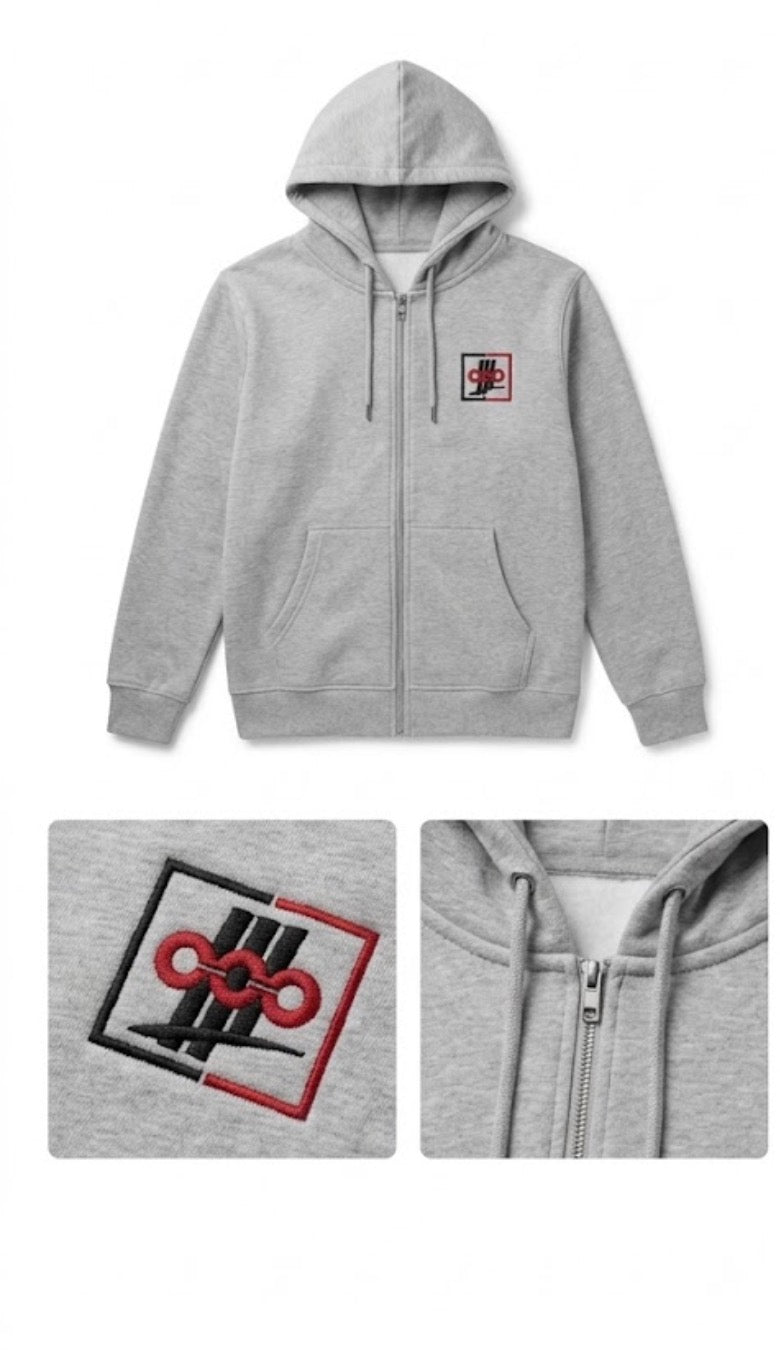 Lowkeyluxe™ The Mono Zip Hoodie